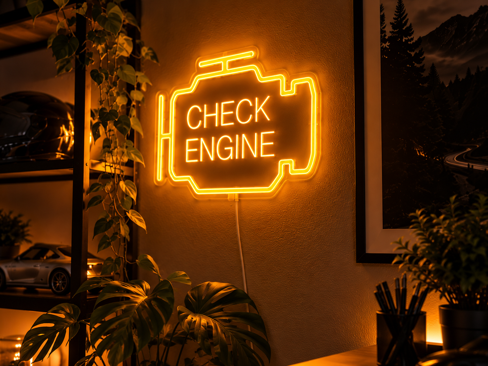 Check Engine Sign Light