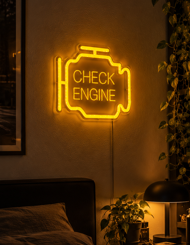 Check Engine Sign Light